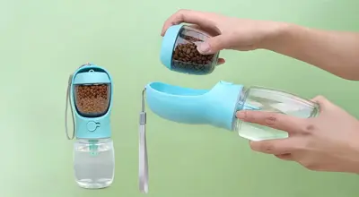 buy alt Portable dog water & food Bottle at Aliexpress